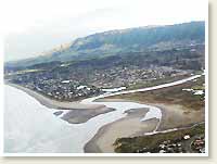 Aerial shot of kapiti